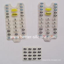 Elastic Silicone Rubber Epoxy Coated Keyboard